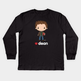 Love Dean - Supernatural Kids Long Sleeve T-Shirt